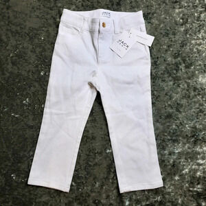 Janie & Jack White Denim Pants